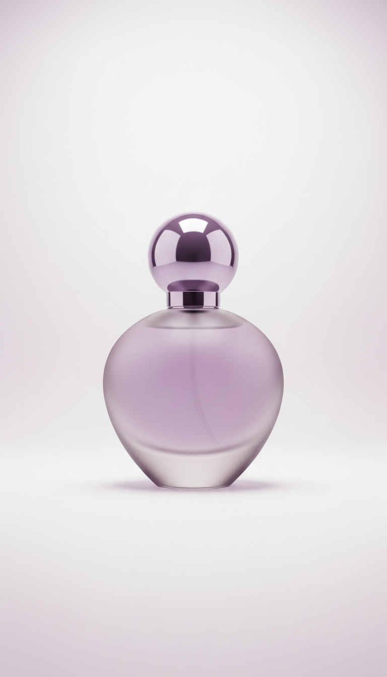 Amethyst Mist Glass Perfume Bottle